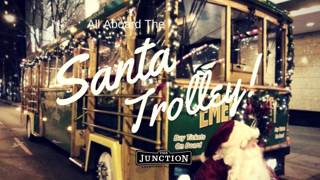 Santa Trolley West Seattle Junction Association