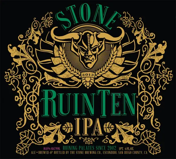 Stone RuinTen IPA