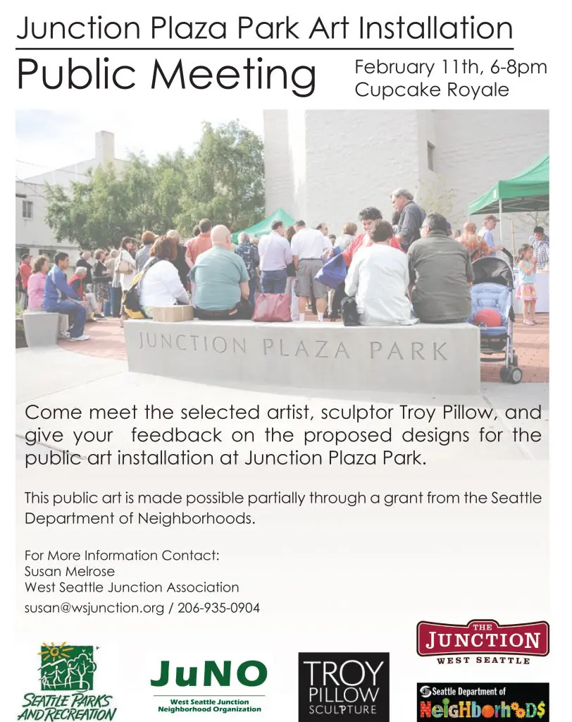Junction Plaza Park Public Art Open House