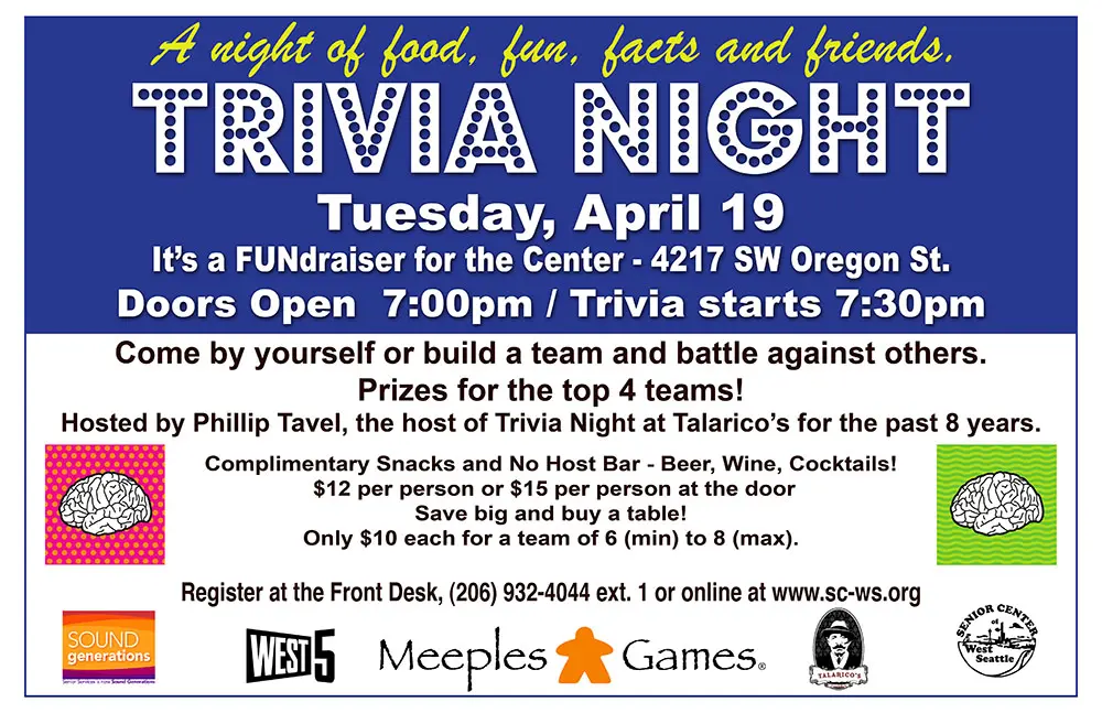 Trivia Night Fundraiser