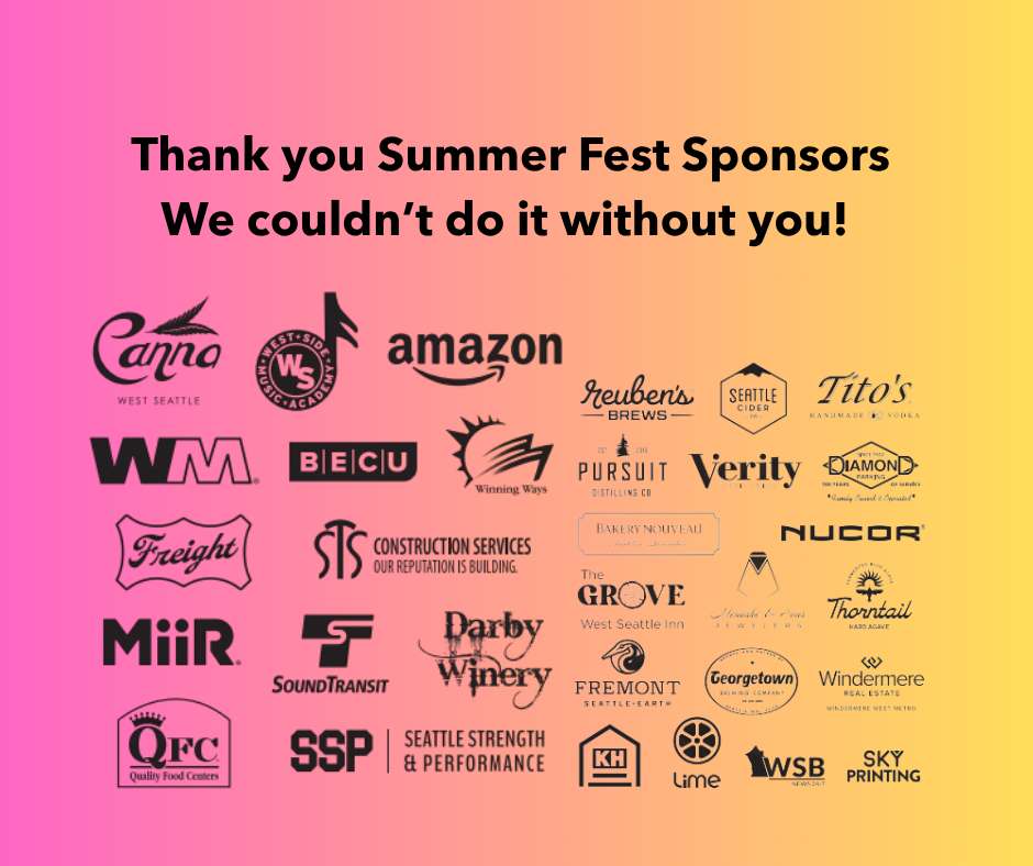 Thank you Summer Fest Sponsors. (2) Thank you Summer Fest Sponsors. (2)