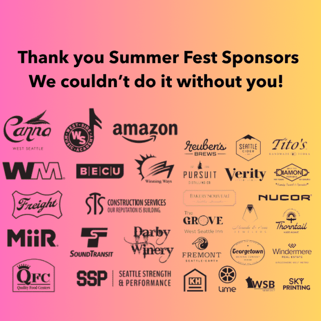 Thank you Summer Fest Sponsors. (2)